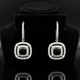 Maya Lianna Diamond and 14K White Gold Dangle Jacket for Earrings
