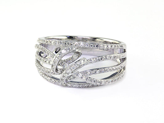 Effy .52 ctw Diamond and 14K White Gold Ring