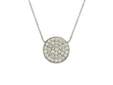 Effy .73 ctw Diamond and 14K White Gold Necklace
