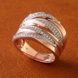 Effy Diamond and 14K Rose Gold Ring