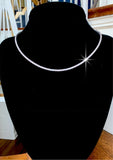 7.45 cttw Diamond Straight Line Necklace 11690