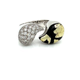 New Designer Soho Of Italy Diamond Inlay Ring 13811