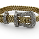 Designer Diamond Buckle Bracelet