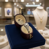 Art Deco 1920's Diamond Filigree 18K White Gold Ring