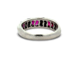 Ruby and Diamond Platinum Ring