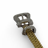 Designer Diamond Buckle Bracelet