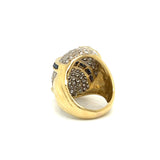 Estate 2.75 cttw Diamond and Sapphire Bold Ring 13825